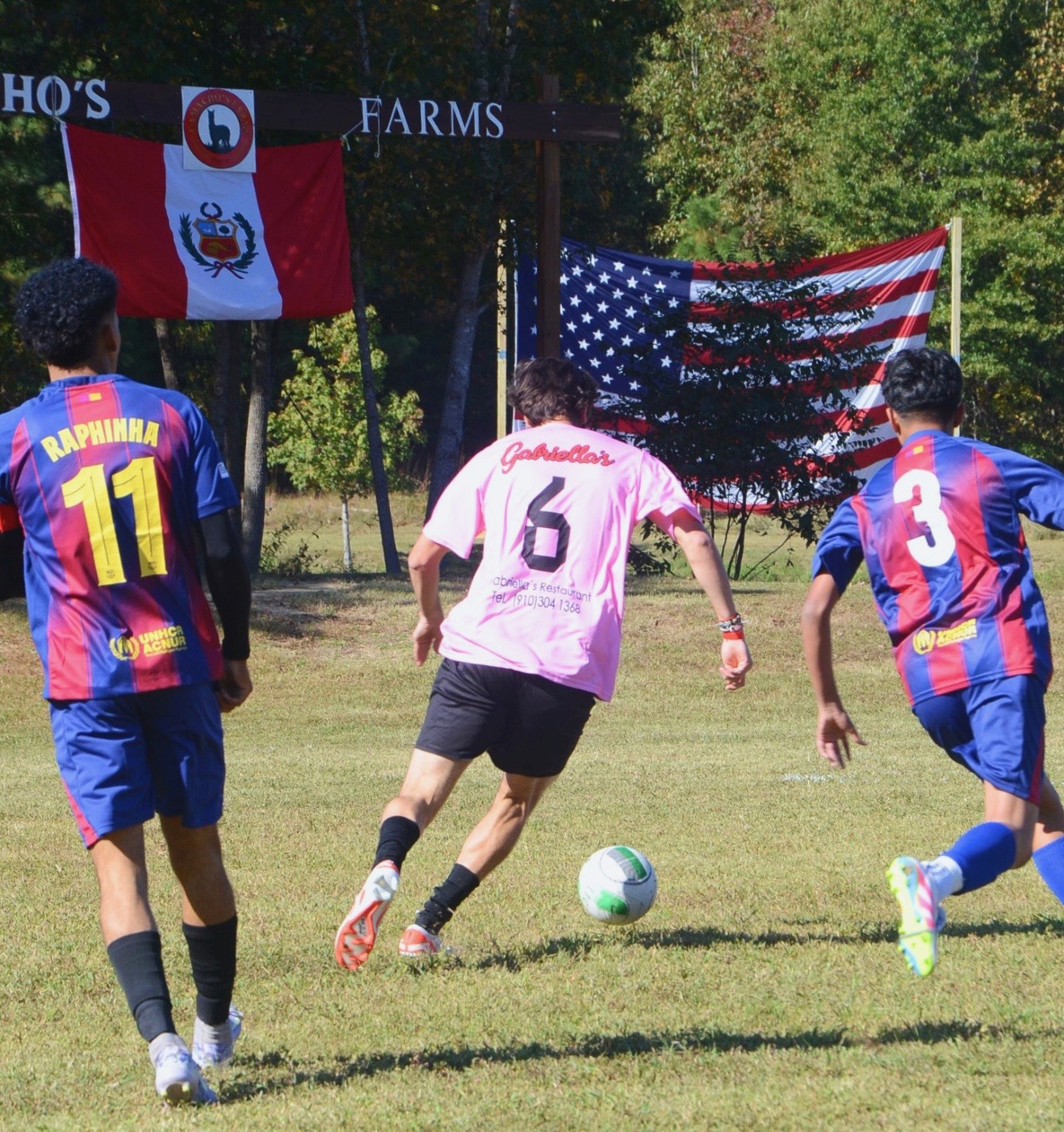 Latin cultural celebration event at the farm